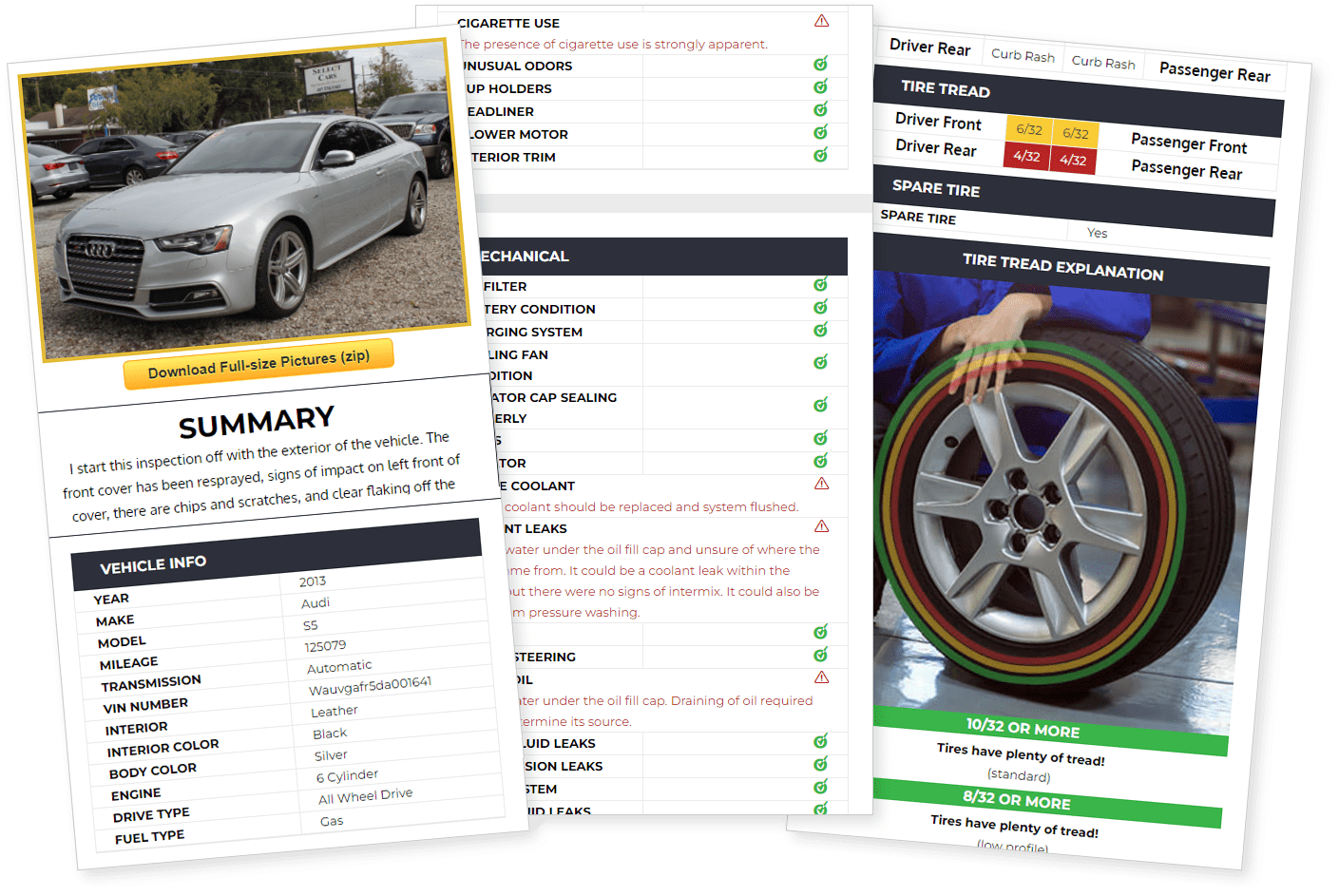 Vehicle Inspections CARCHEX®