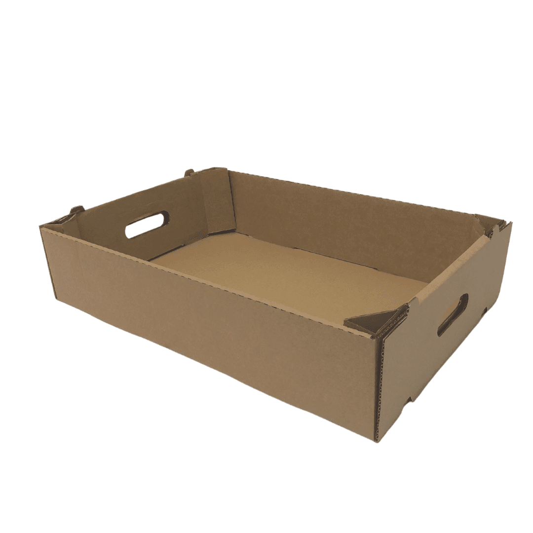 Meat / Fruit / Vegetable Box 390x260x100mm / 15x10x4" Cardboard