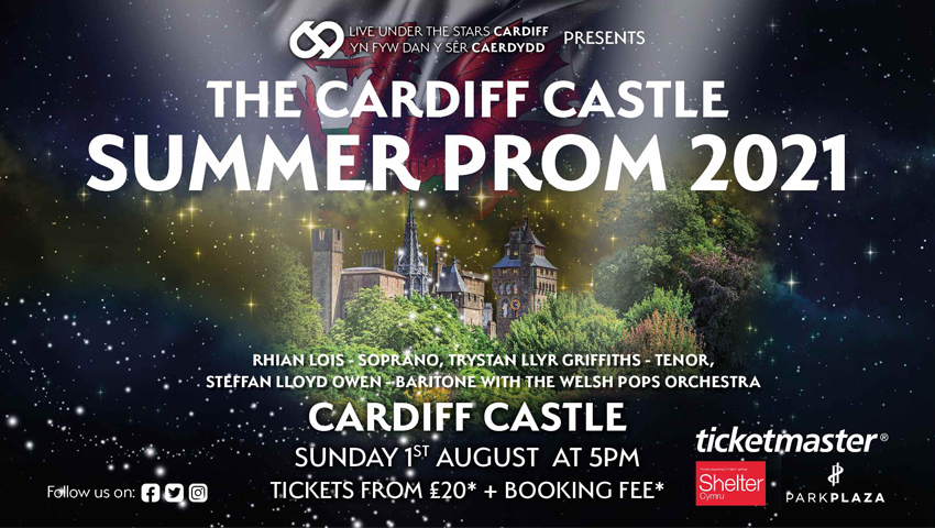 What's On? Cardiff Castle Summer Prom 2021