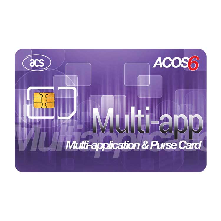 ACOS6 Multiapplication & Purse Smart Card CardLogix Corporation