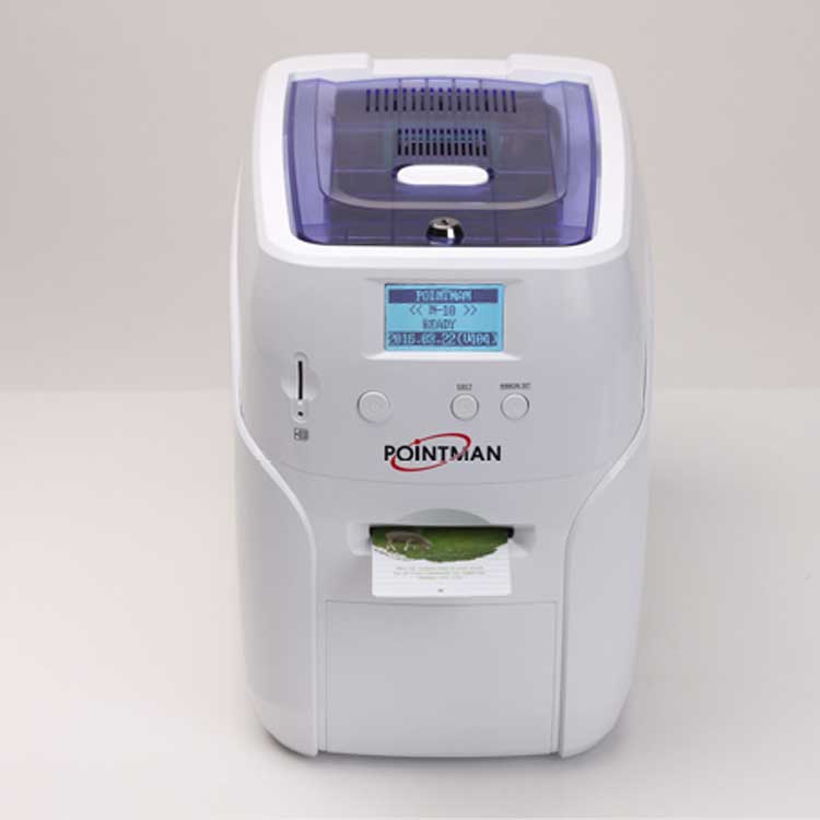 POINTMAN Nuvia N10 Single Side ID Card Printer CardLogix Corp.
