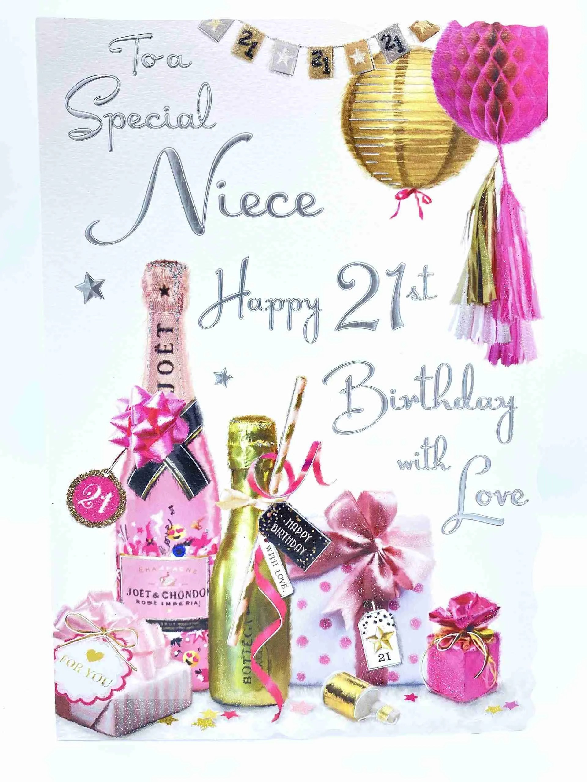 Niece On Your 21st Birthday Card By Jonny Javelin Cardmarkets