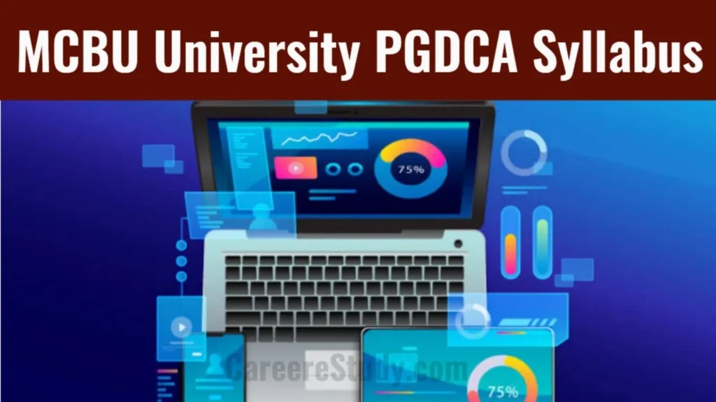 MCBU PGDCA Syllabus 2023 PGDCA Diploma Syllabus 2023 Career Study