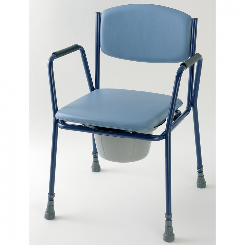 Adjustable Height Stacking Commode