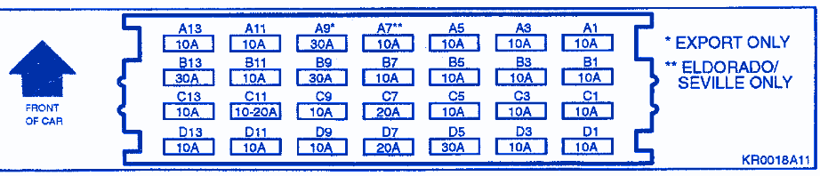[DIAGRAM] 1979 Cadillac Eldorado Fuse Box Diagram - MYDIAGRAM.ONLINE