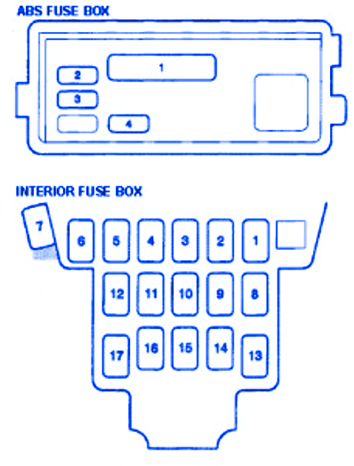 Acura Coupe P1399 2004 Mini Fuse Box/Block Circuit Breaker Acura Coupe P1399 2004 Mini Fuse Box/Block Circuit Breaker