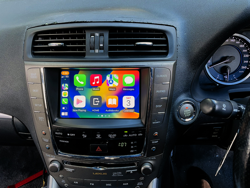 Car GPS, Lexus carplay, 20102012 Lexus IS retrofit wireless apple