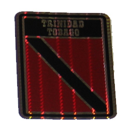 Trinidad And Tobago 4 inch X 3 inch decal