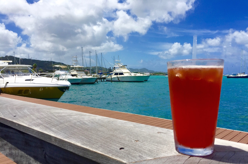 VIDEO In St Croix, a Cocktail With a View