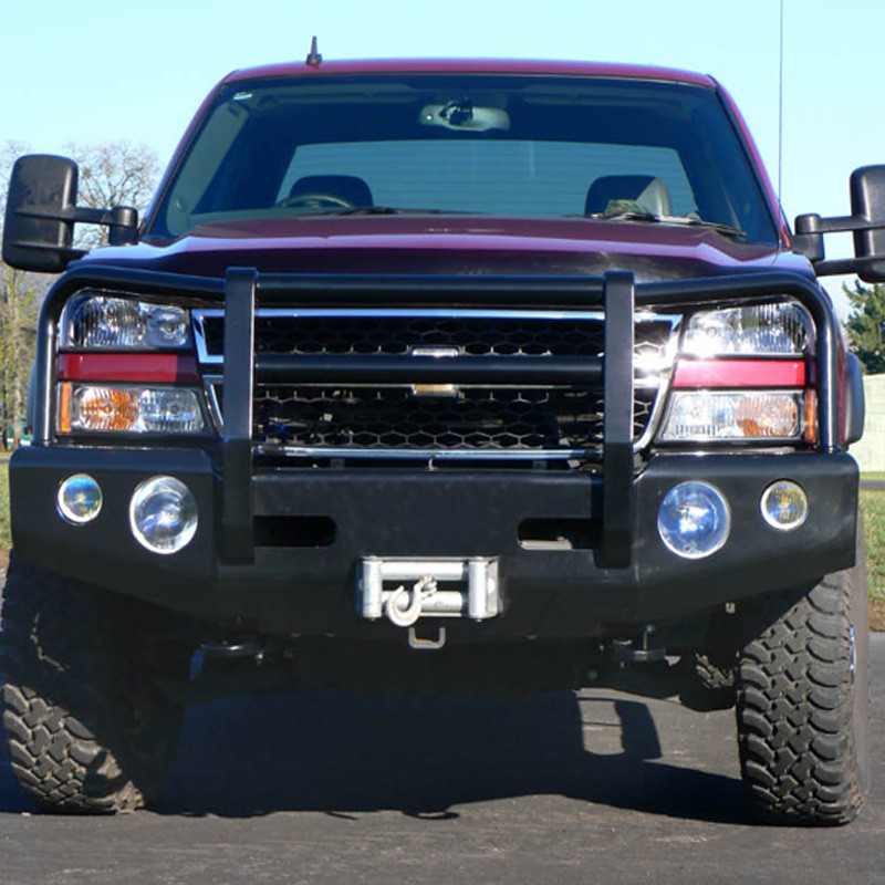 Buckstop® Chevy Silverado 2003 Outback™ Full Width Front Winch HD