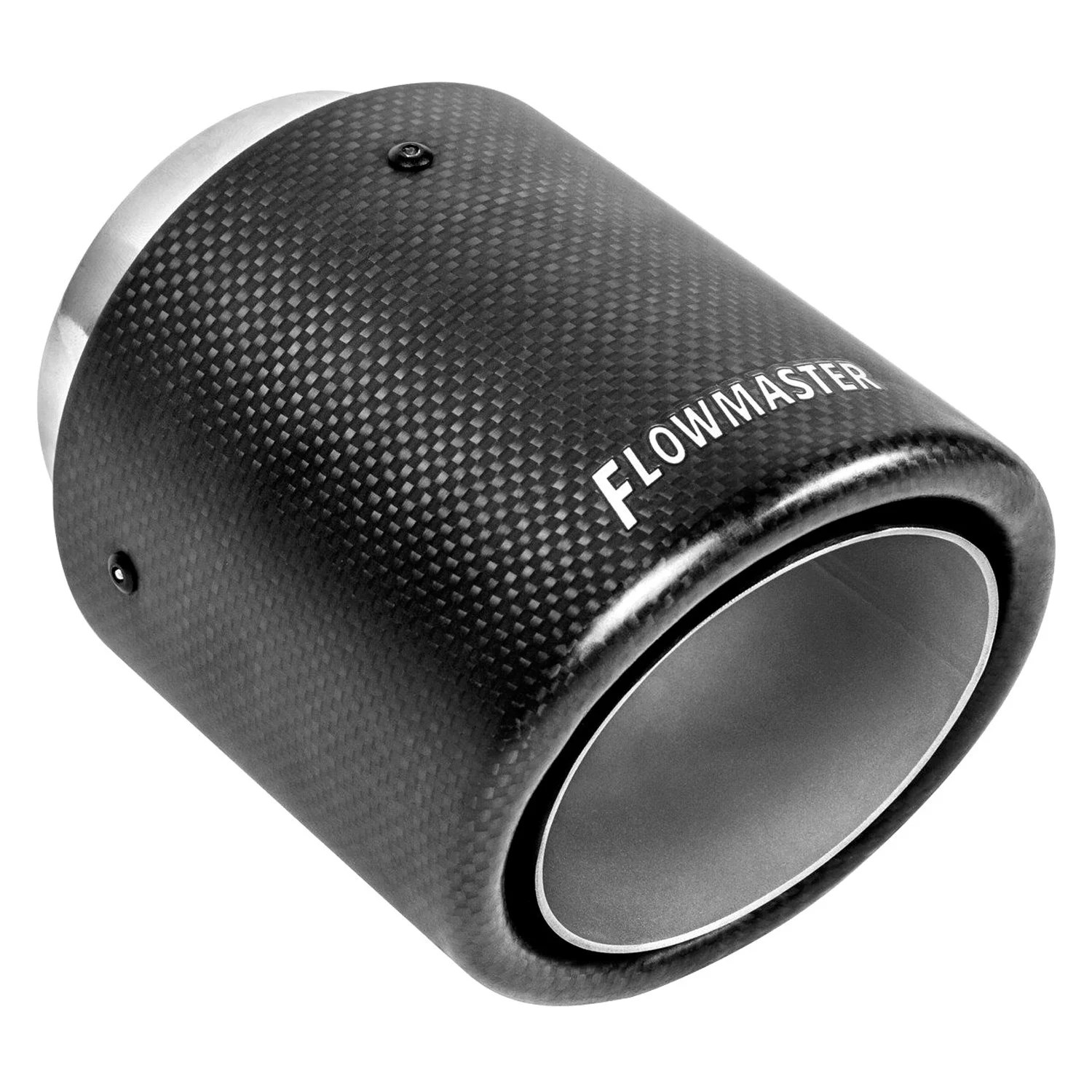 Flowmaster® 15401 Carbon Fiber Driver or Passenger Side Round Rolled