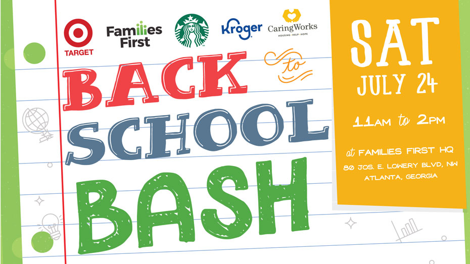 Back to School Bash with Free School Supplies and Groceries