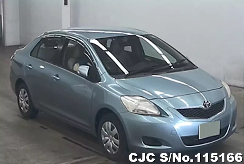 2009 Toyota Belta Light Blue for sale Stock No. 115166 Japanese