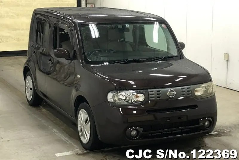 2009 Nissan Cube Brown for sale Stock No. 122369 Japanese Used Cars