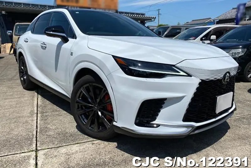 2023 Lexus RX 350 White for sale Stock No. 122391 Japanese Used