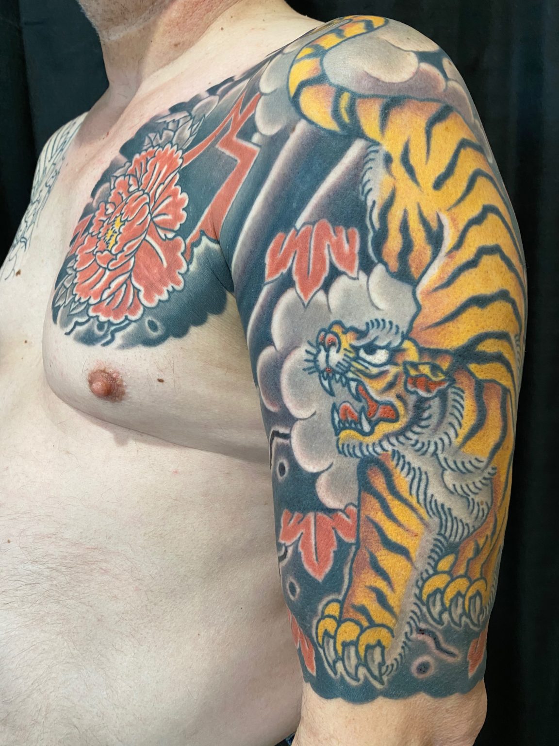Traditional Japanese Tattoos Tattoo Shop Dallas TX Carl Hallowell