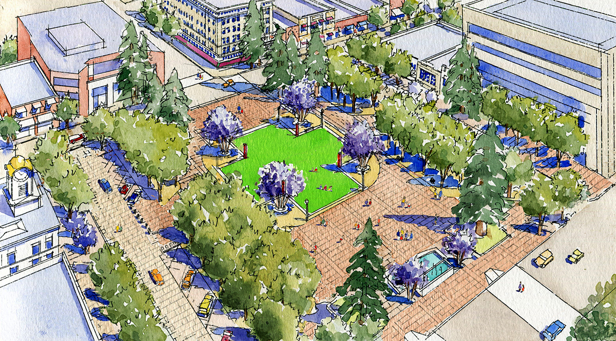 Courthouse Square Reunification Carlile Macy