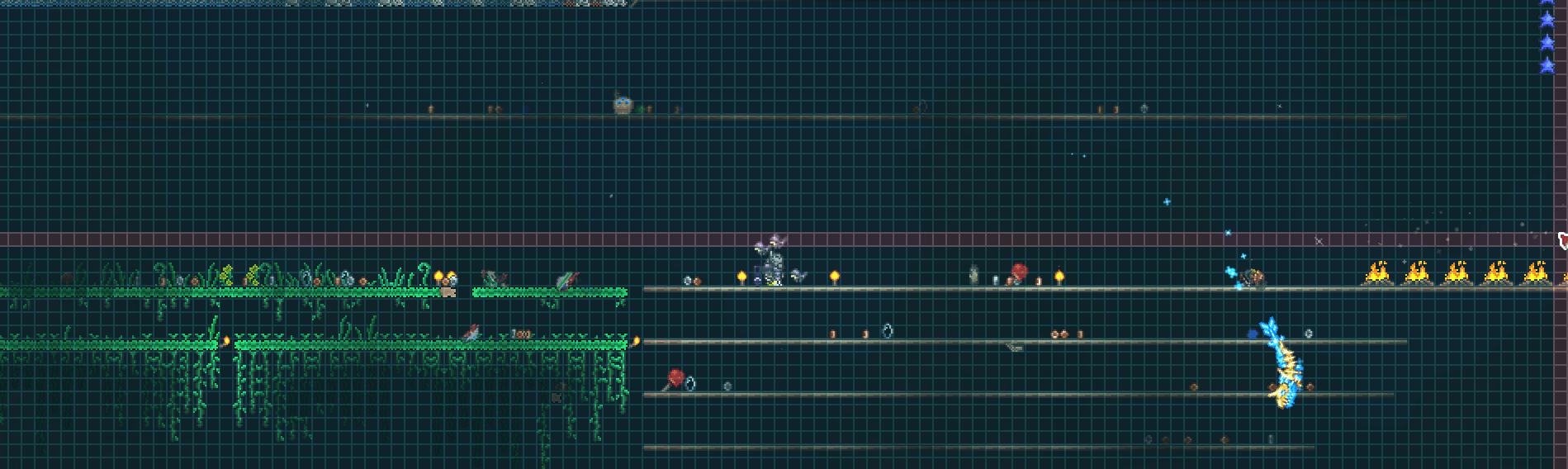 Terraria Biome Farming Mimics, Weapons, and Materials