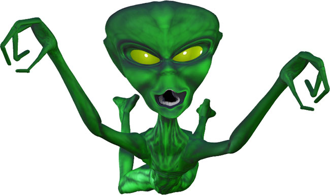 Space Alien Graphics 3D Alien Animations