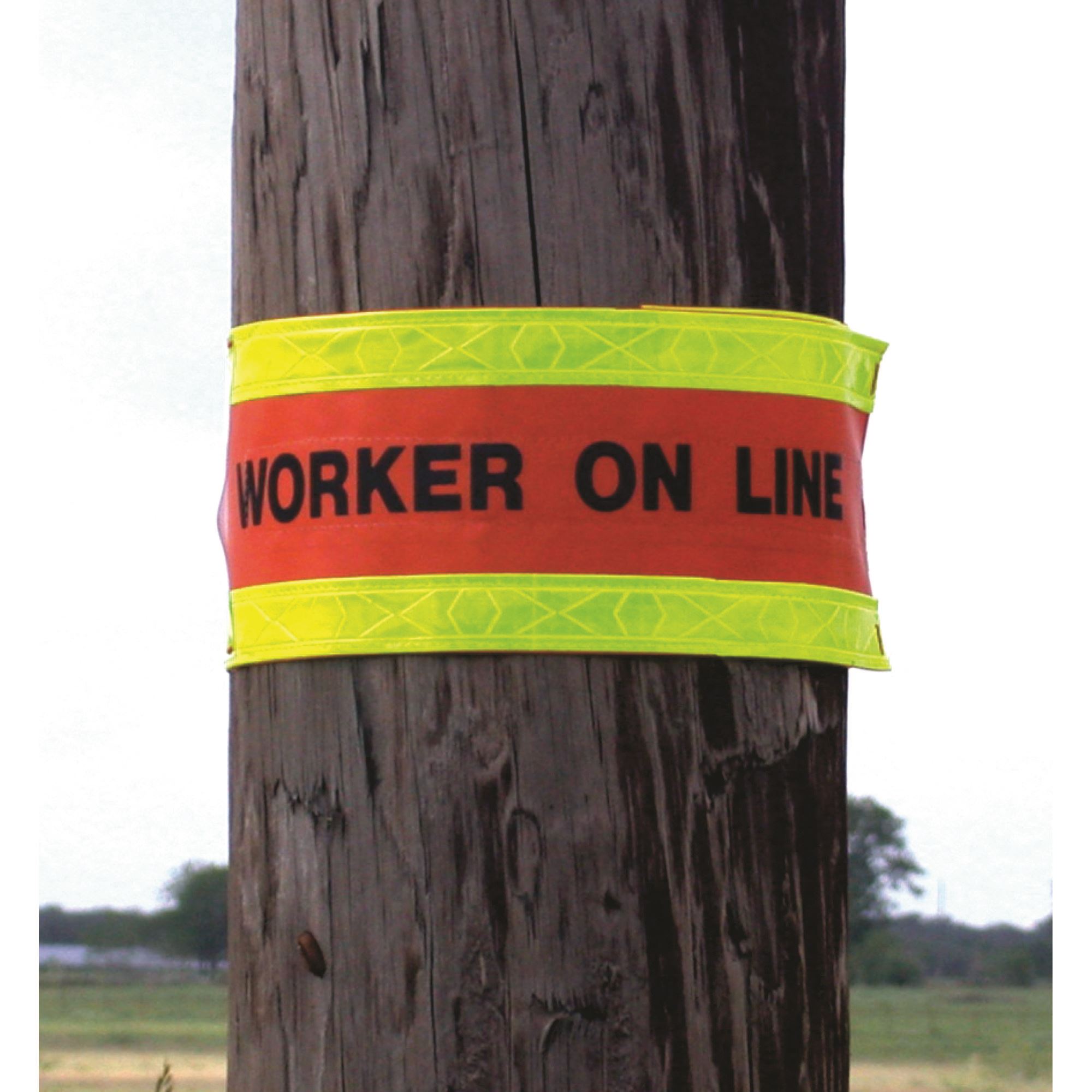 Custom Pole Wrap Sign 6 1/2" x 45" Carlton Industries