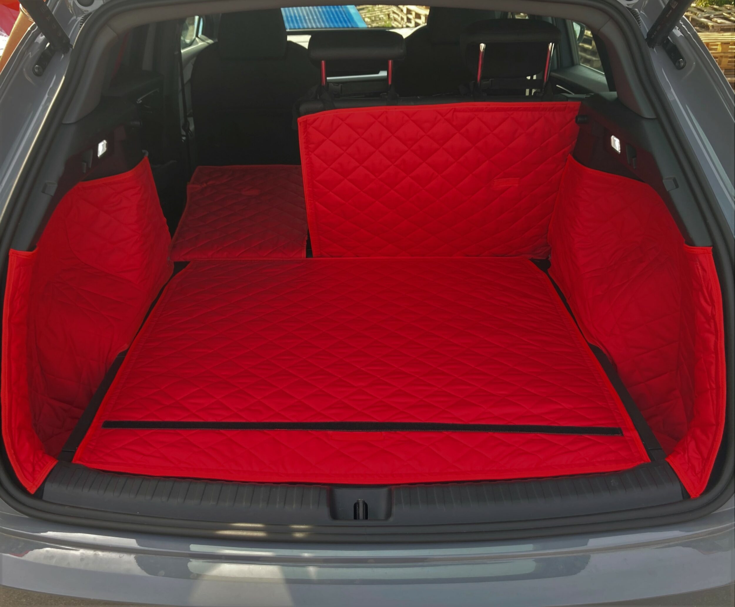 Audi Q4 ETron 2021 Present Fully Tailored Quilted Boot Liner Car