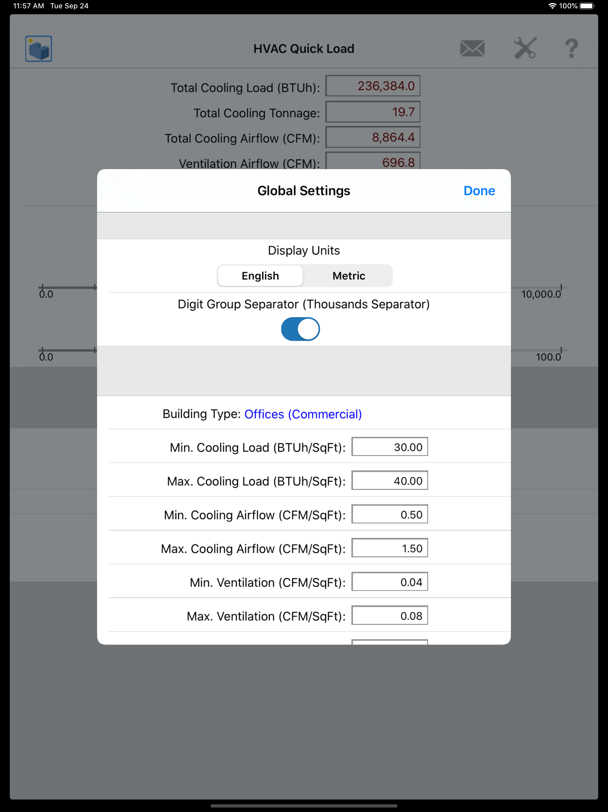 Carmel Software HVAC Quick Load iOS App