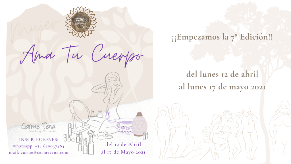 Mujer… «Ama Tu Cuerpo» Carme Tena