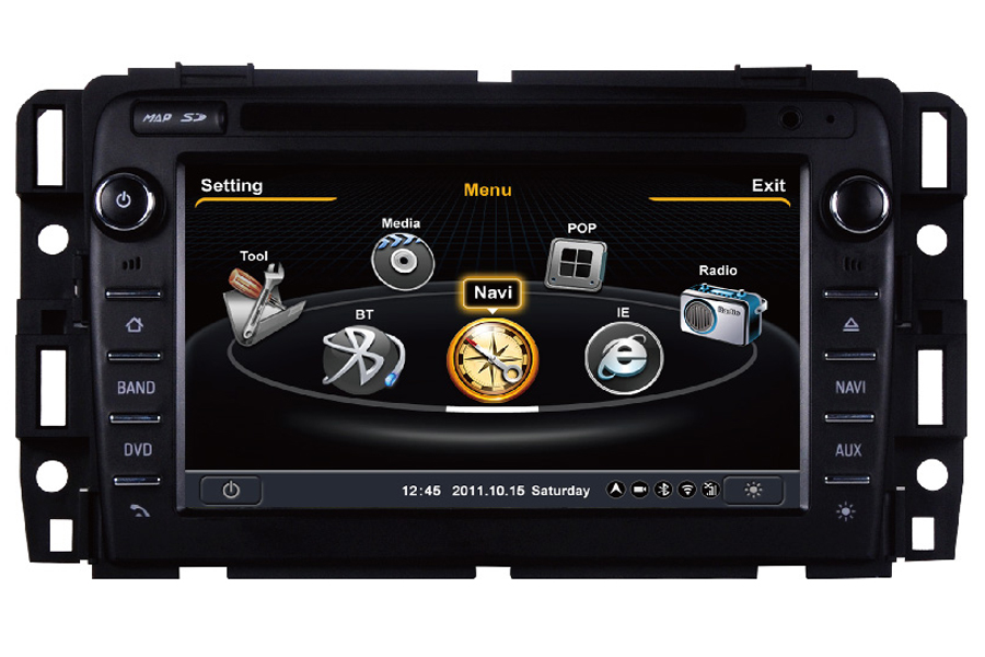 GMC Acadia 2013 Aftermarket Navigation Head Unit Aftermarket