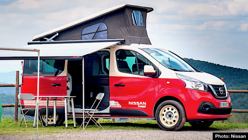 New Nissan Campers Are Vantastic NV300, NV200 and Electric eNV200