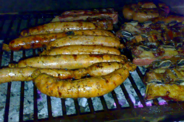 Tripa gorda rellena de queso a la parrilla Carni Shop S.R.L