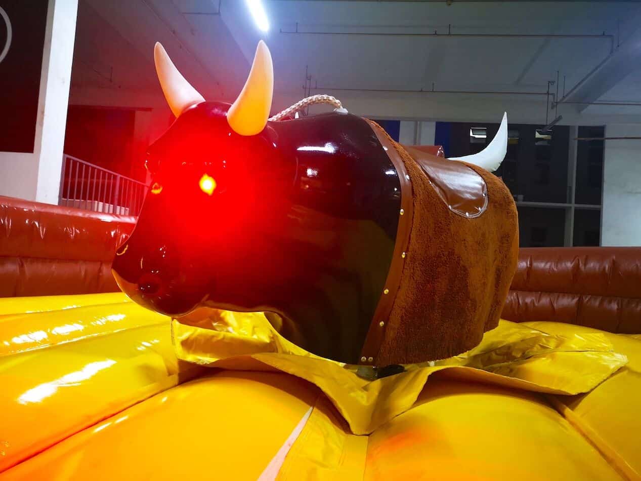 Rodeo Bull Inflatable Rental Carnival World