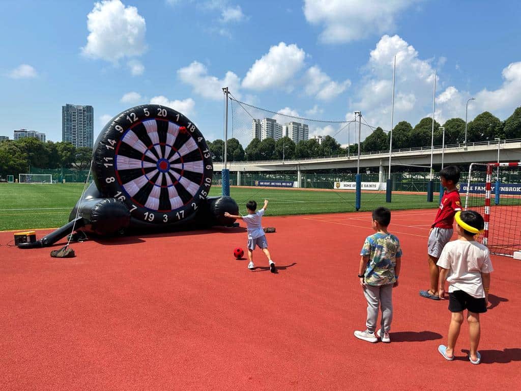 Inflatable Soccer Dart rental for your event Carnival World