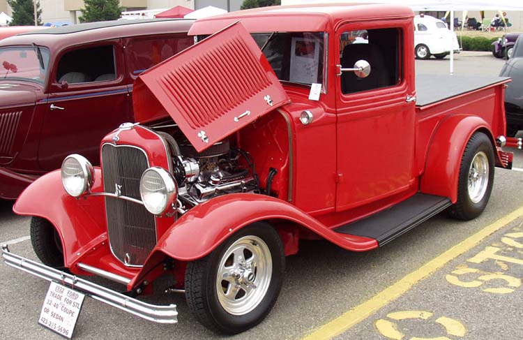 '34 ford truck on '32 rails info needed.... The H.A.M.B.