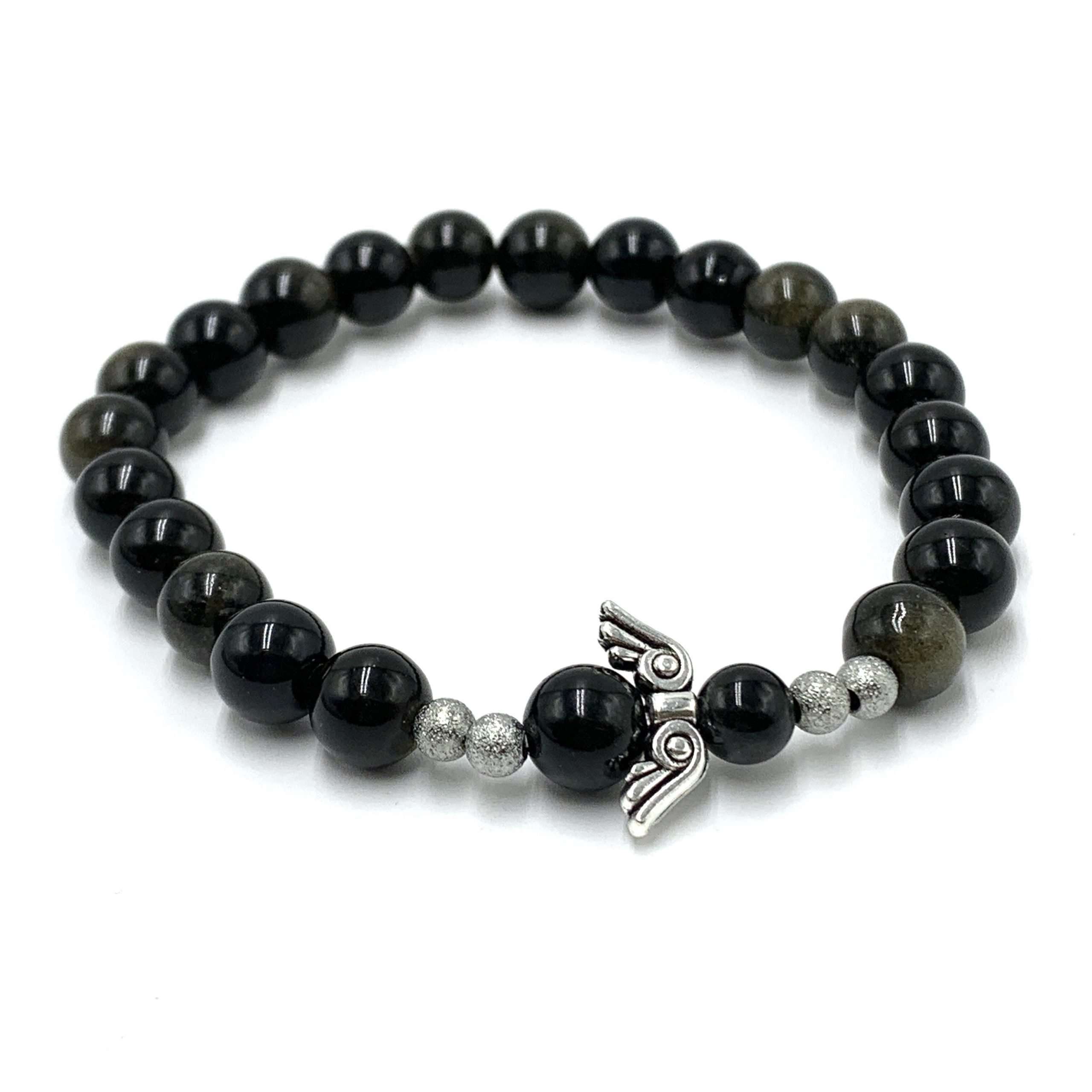 Black Obsidian bracelet Carolina Trading