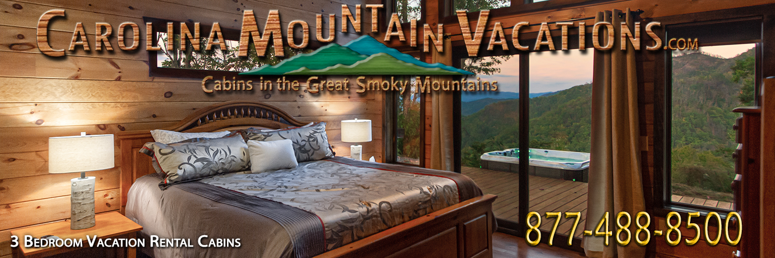 List of 3 bedroom nc rental cabins managed by carolina mountain vacations