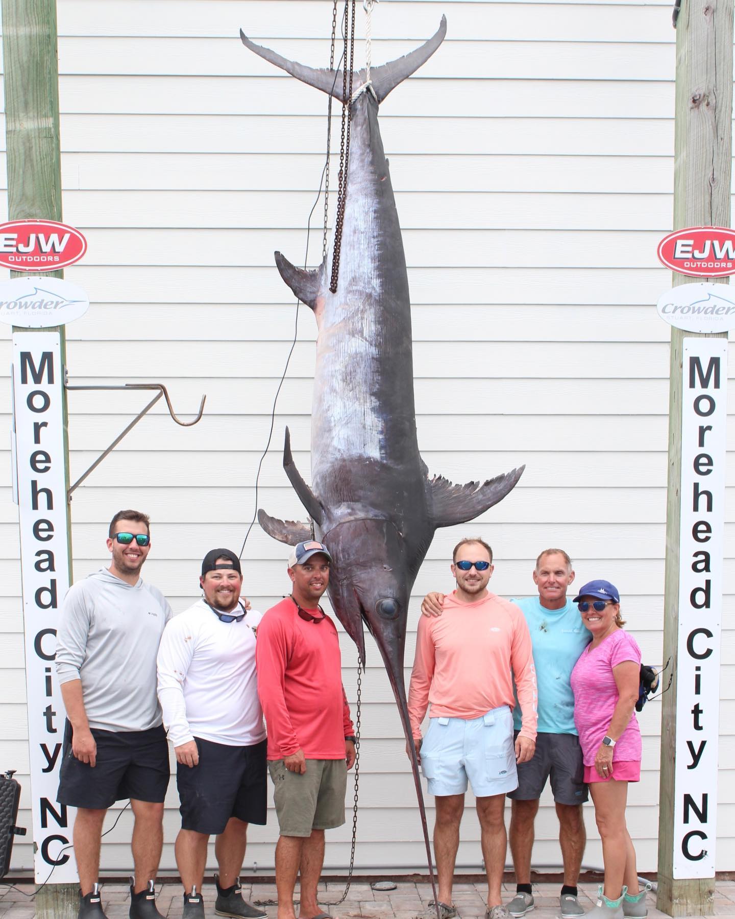Willow B crew catches massive swordfish Carolina Sportsman