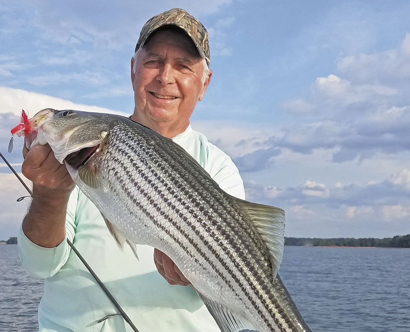Santee’s striper season reopened Oct. 1 Carolina Sportsman