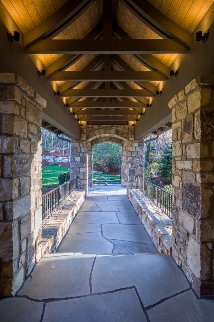 Timber Frame Entry Timber Frame Entrance Carolina Timberworks