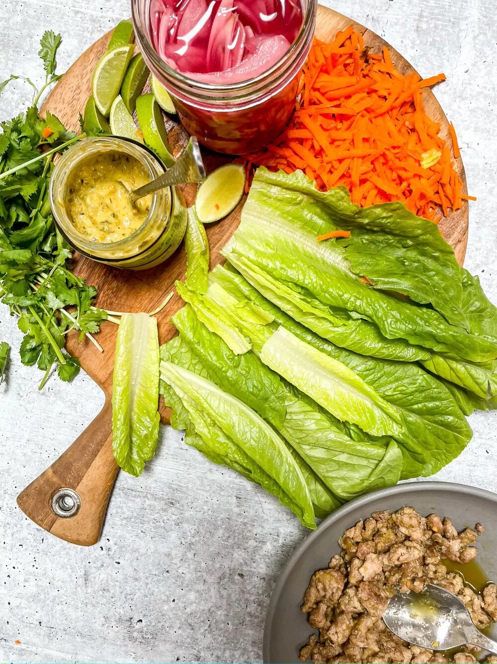 Trader Joe’s 3Ingredient Lettuce Wraps Caroline Chambers