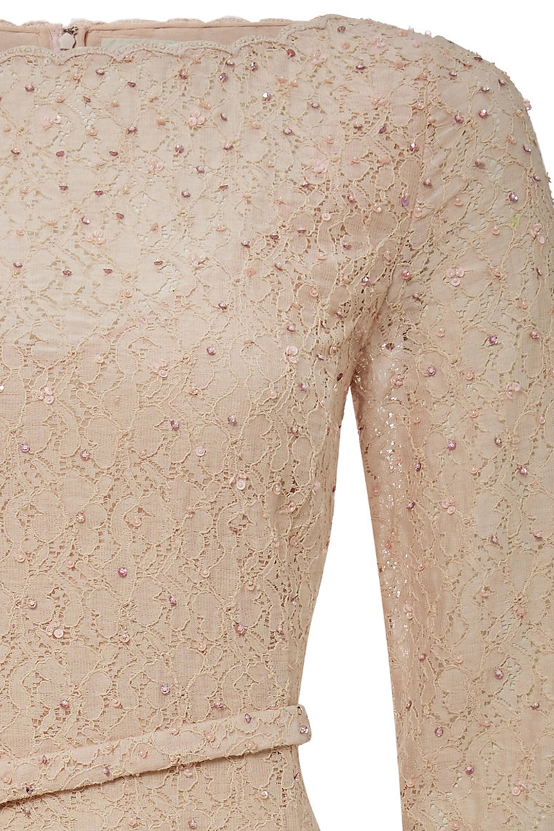 Lace Beaded Dress Caroline Charles Caroline Charles