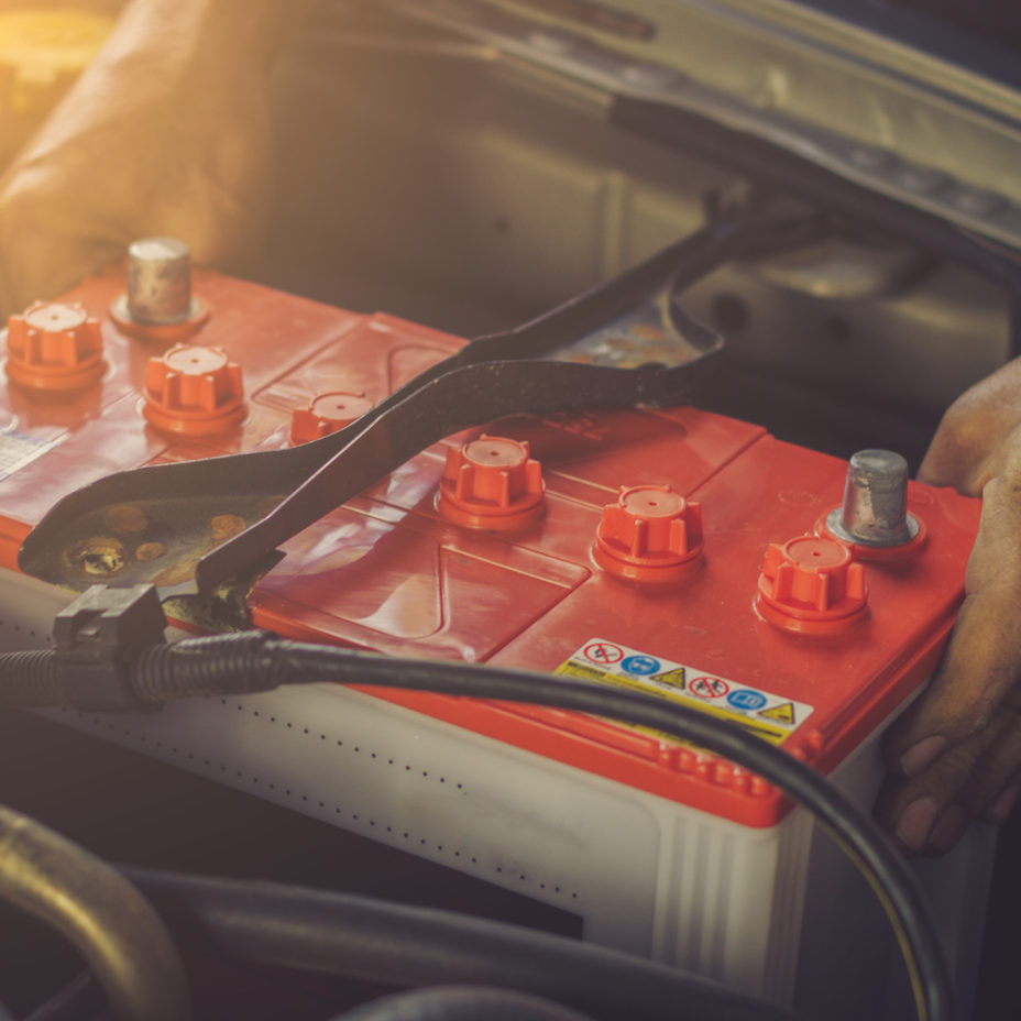 How to Tell Positive and Negative Terminals on a Car Battery - In The