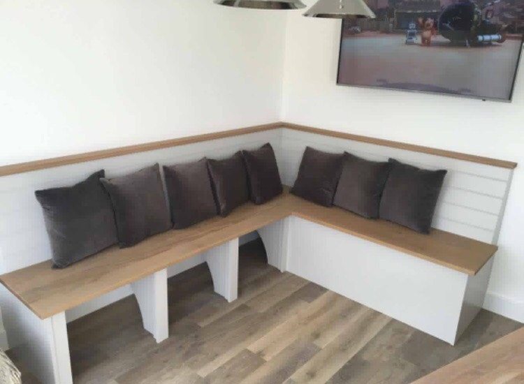 Corner Seating Carpentry by Craig Ross