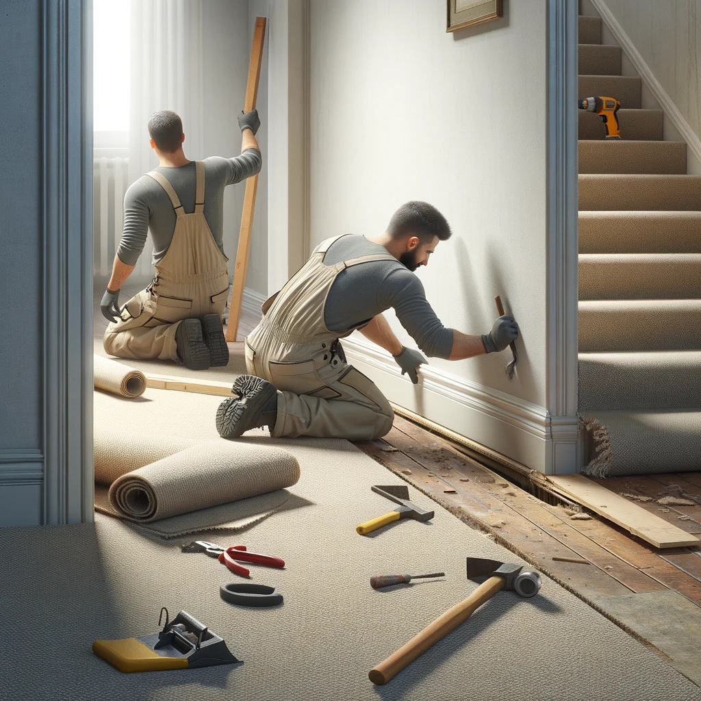 Do carpet installers remove baseboards Carpet Cleaning Force