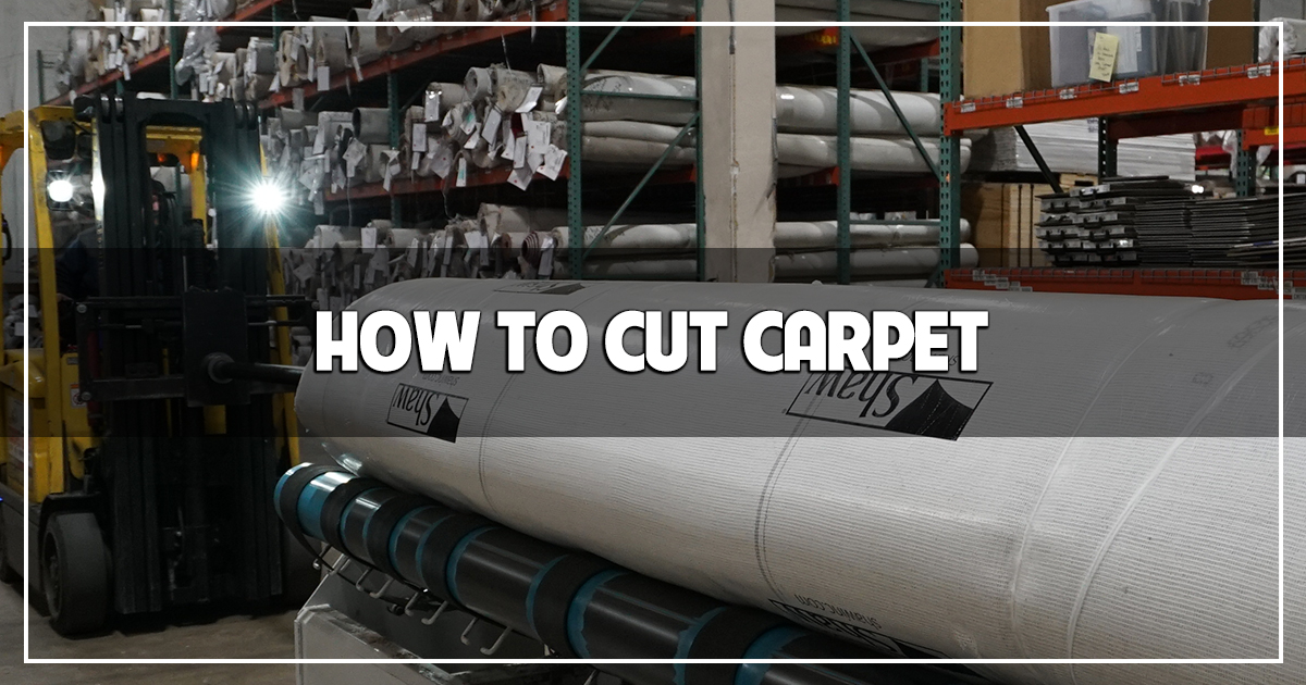 How to Cut Carpet The Carpet Guys