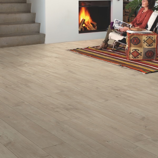 Quickstep Largo Laminate Flooring in Dominicano Oak Natural LPU1622