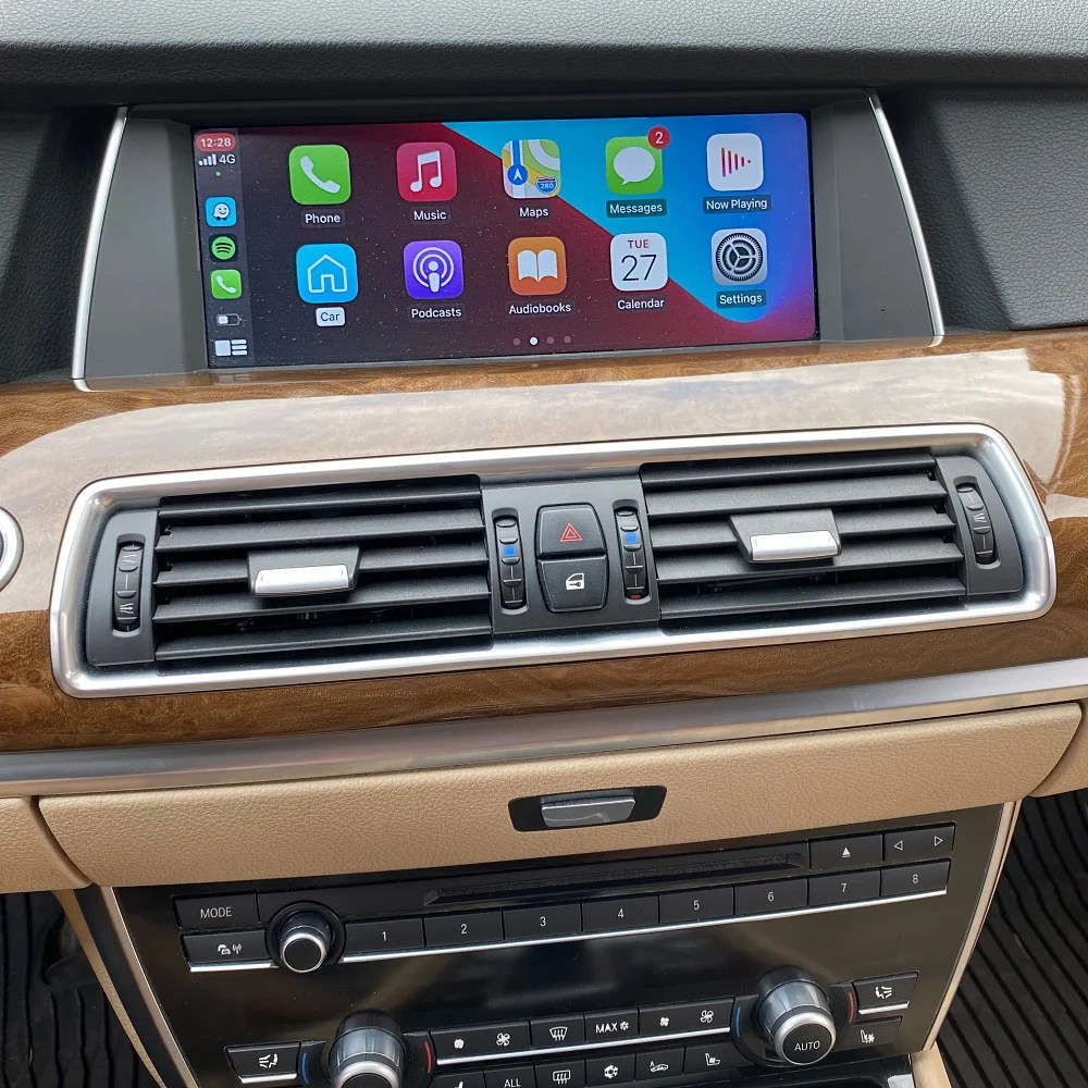 BMW CIC Carplay Android Auto Integration with optical audio connection!