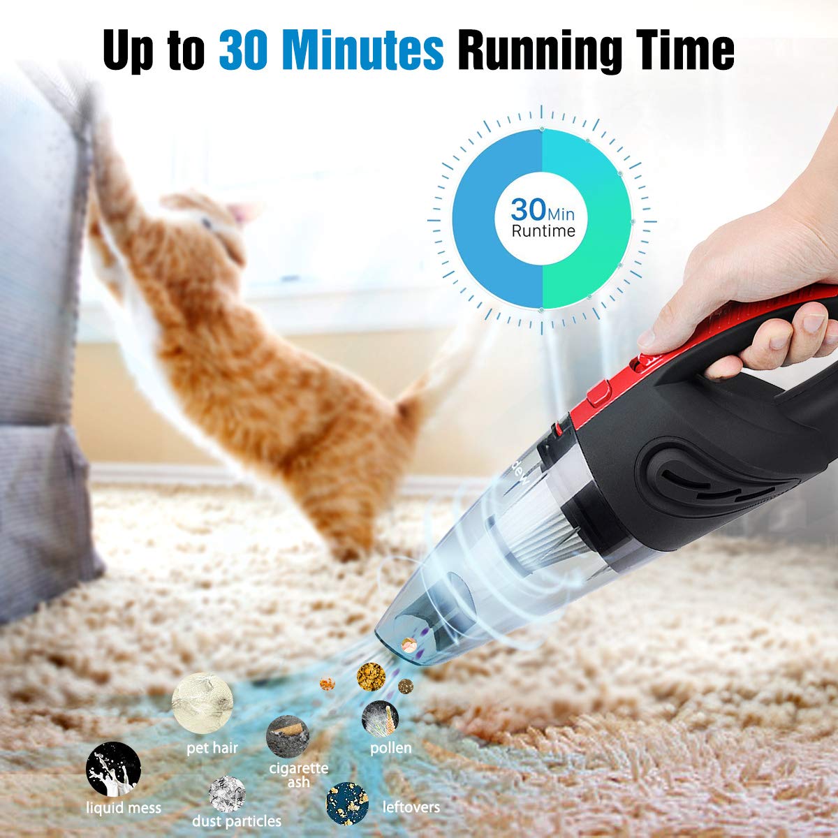 Audew Handheld Cordless Vacuum Review CarPlay Life