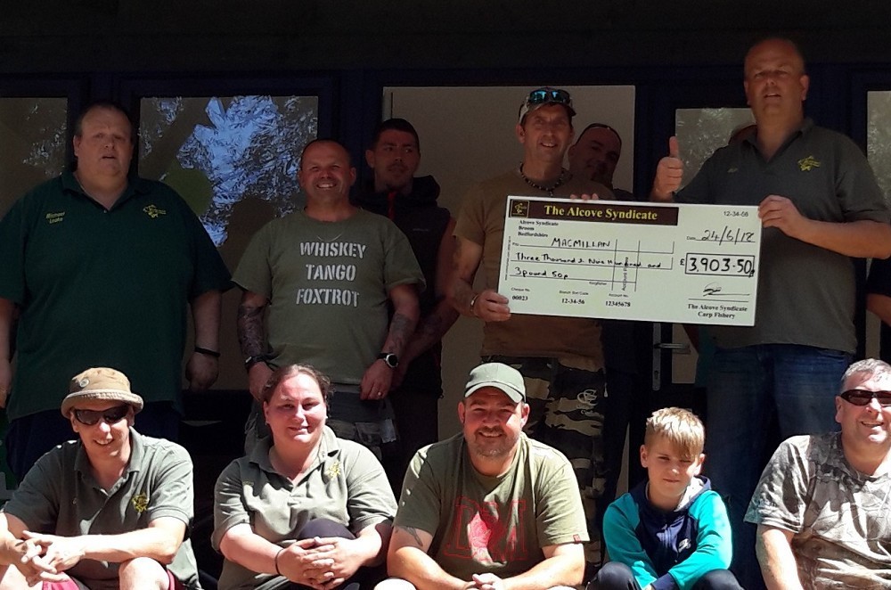 Alcove Syndicate Charity Carp Match 2018