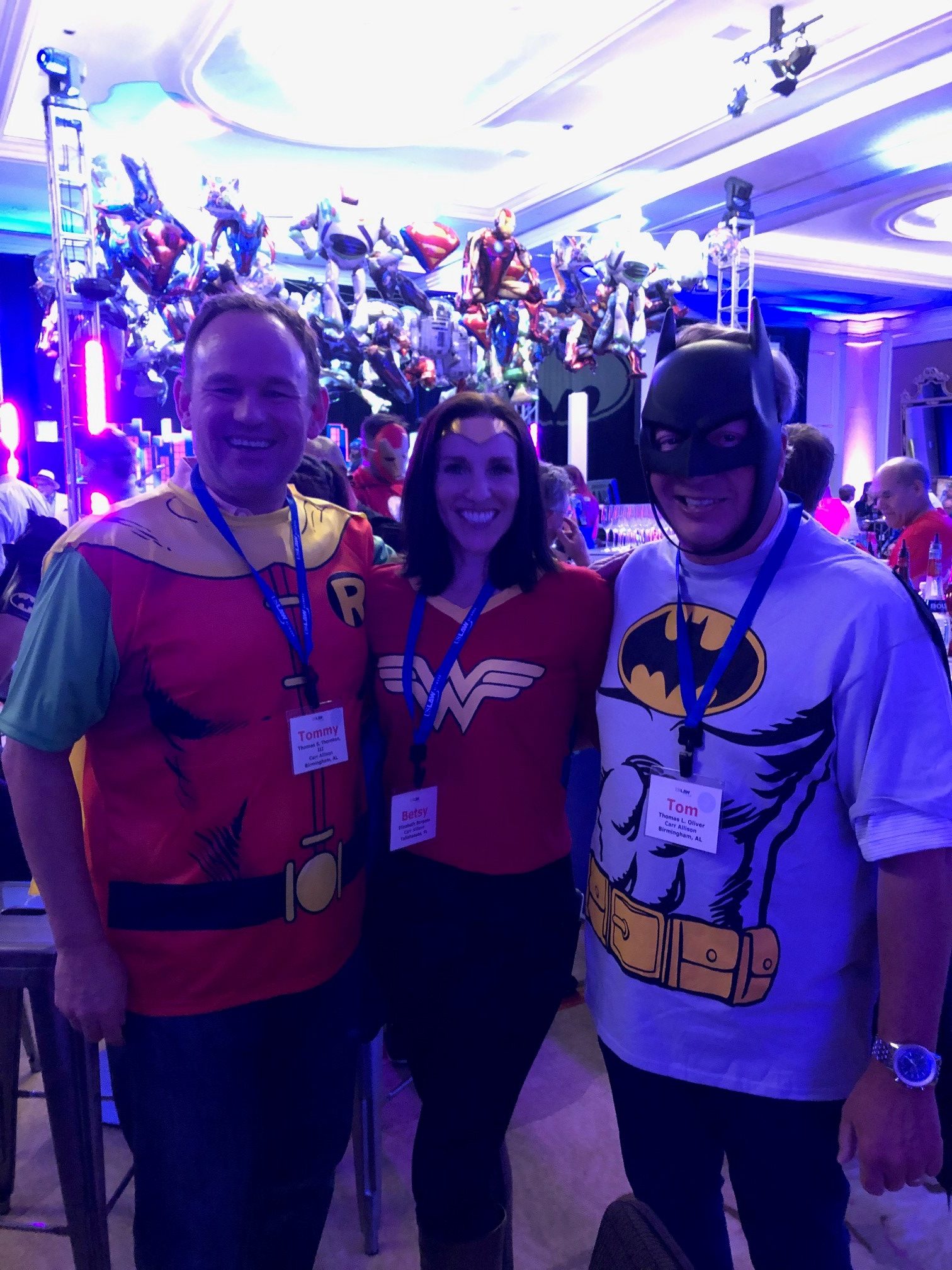 Just a couple of Carr Allison's super heros hanging out in Washington