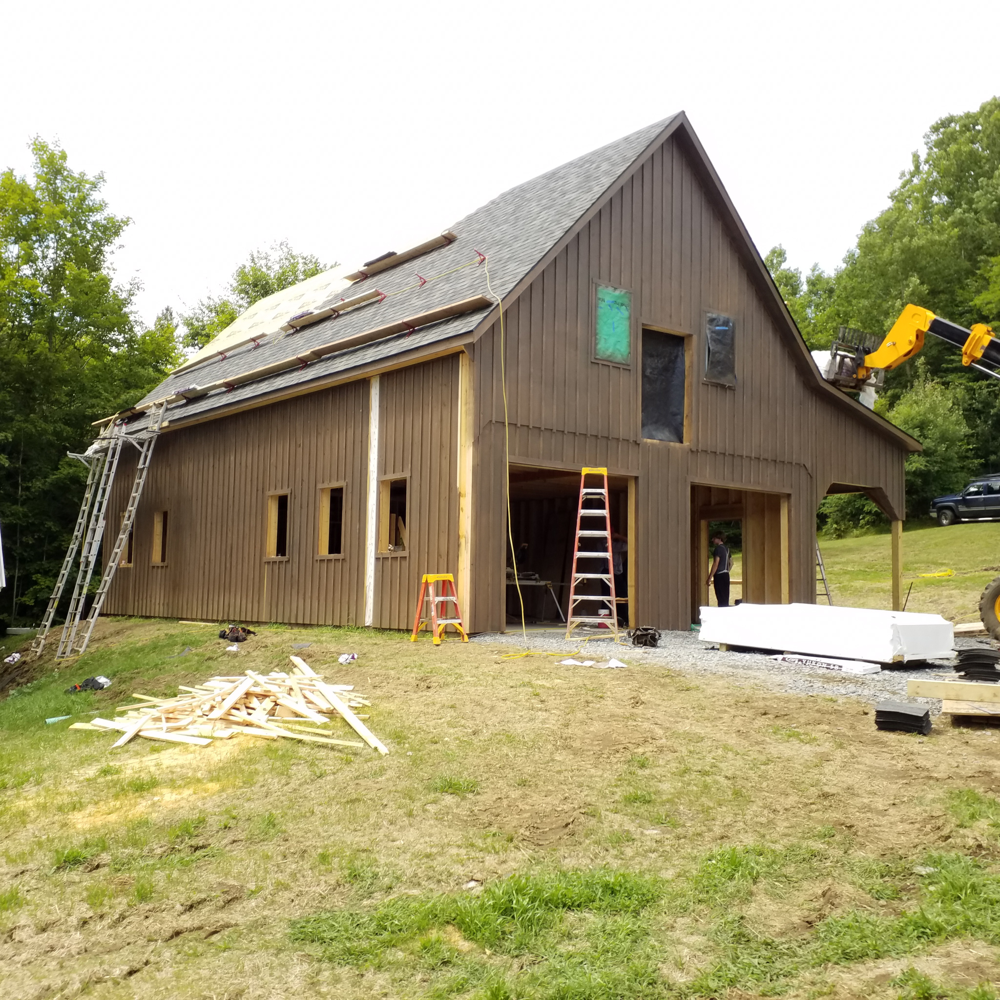 Prefab Two Car Garages Custom Barns and Buildings The Carriage Shed